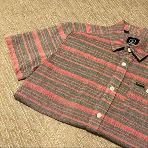 Boys Volvo’s Striped Polo